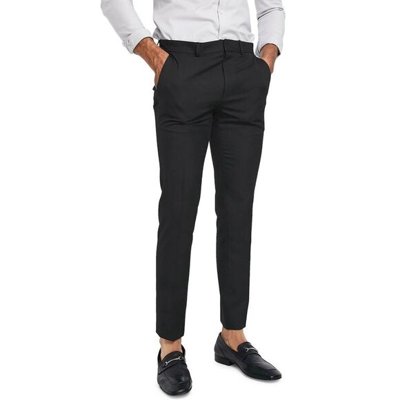 Topman Mens Skinny Suit Pant 36 Black - NWT $75 - Picture 3 of 8